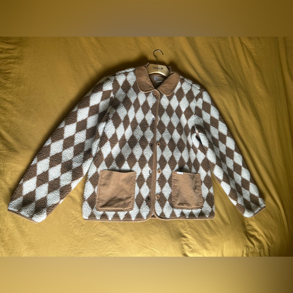 BRIXTON Wylie Sherpa jacket size M never worn
